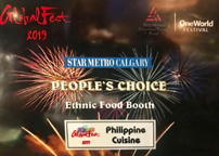 PEOPLE’S CHOICE FOR BEST ETHNIC CUISINE – PHILIPPINE FOOD BOOTH thumbnail