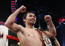 Pacquiao wins lopsided decision with Mayweather watching thumbnail